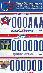 Ohio Number Plates